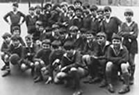1st Year rugby - Imberhorne Couty Secondary School vs East Grinstead County Grammar School circa 1970